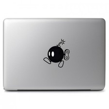 Mario Bomb Black for Macbook Air Pro Laptop C...