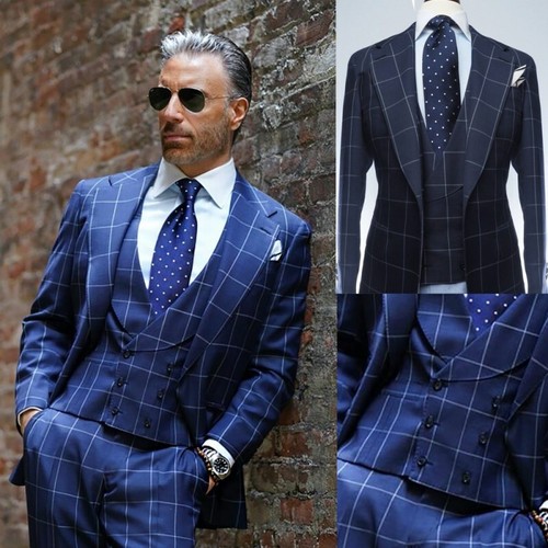 Jacket Vest Pants Set 