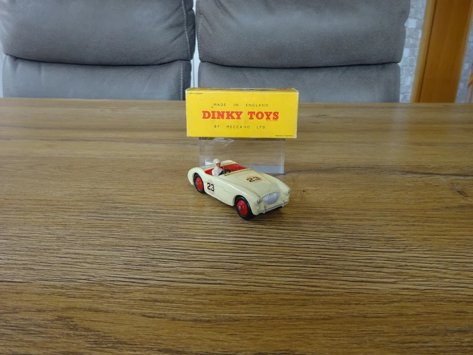 Dinky 109 Austin Healy 100  50er Jahre Dinky GB Rarität, no Corgi - Bild 4 von 4