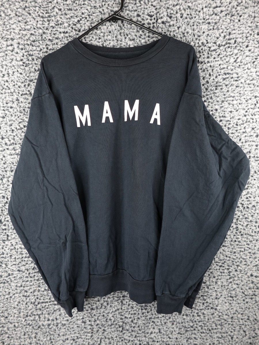 Ford And Wyatt MAMA Sweatshirt Size XL Black Made in USA 100