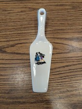 Vintage Decorative Porcelain Cake Server Cutter Holiday Wedding Birthday Etc.