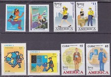 1997 four sets,UPAEP MNH  o240