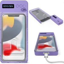 Habit Control Phone Lockbox - Cell Phone Locker Box, Reduce Screen Time | Purple