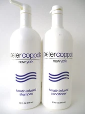 Peter Coppola Keratin Infused Shampoo & Conditioner DUO 32 FL OZ
