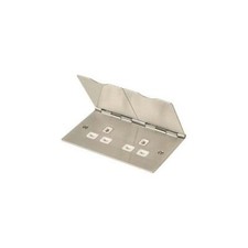 FS032SS Click 13A 2Gang Floor Socket
