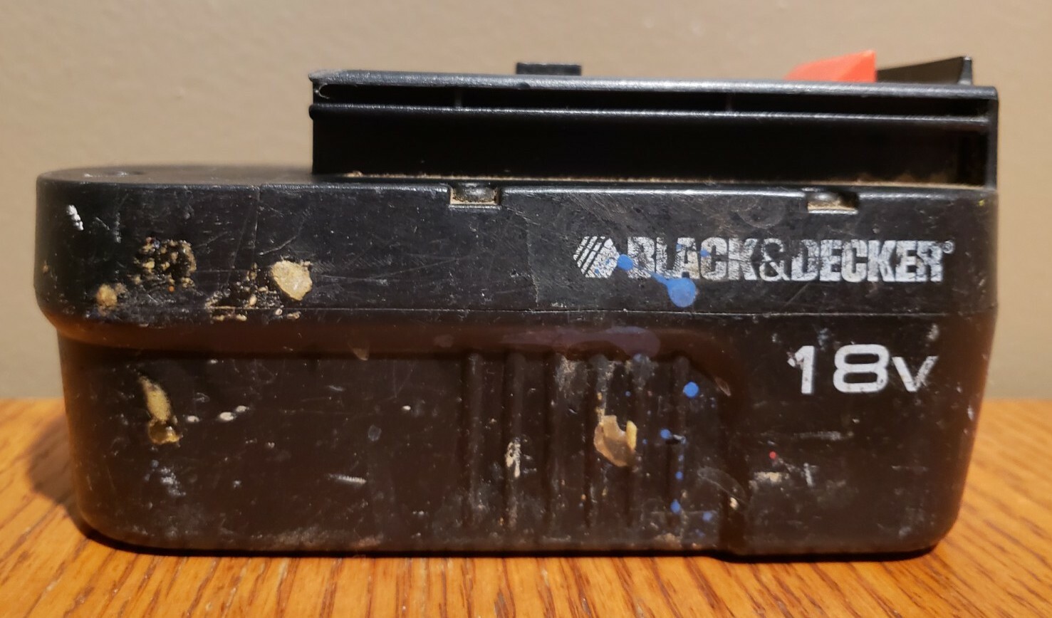 OEM Black & Decker Single Source Battery 18V HPB18 Slide Pack Battery