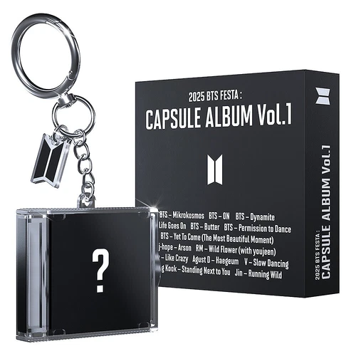 BTS 2025 BTS FESTA : CAPSULE ALBUM VOL.1 /NFC CD+Case+Sticker+Photo Card+Guide