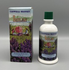 VTG Caswell Massey LILAC Foaming Bath Gel 8.5 FL OZ In Box