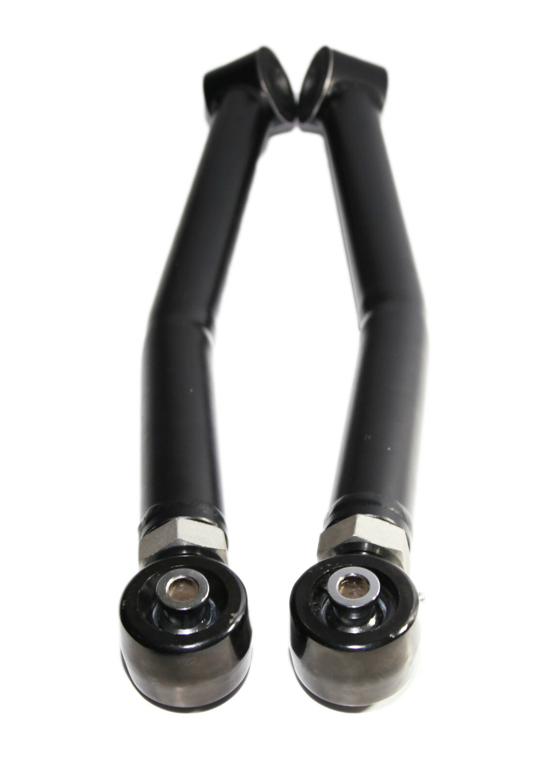 Black 1 Pair Front Lower Adj. Control Arm for 2007-2018 Jeep Wrangler 4WD/2WD