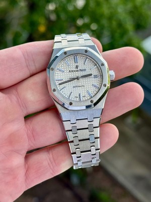 White Ap Royal Oak 15450 Review On Hold* Audemars Piguet AP Royal