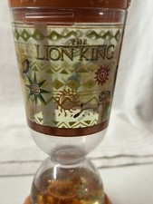 Disney Lion King Snow Globe Dome Kids Drink Cup Plastic
