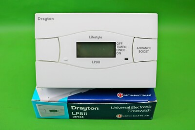 DRAYTON LP811 UNIVERSAL ELEKTRONISCHER ZEITSCHALTER 25463
