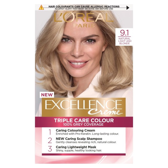 Loreal Prodigy 9 1 White Gold Natural Light Ash Blonde Hair Dye