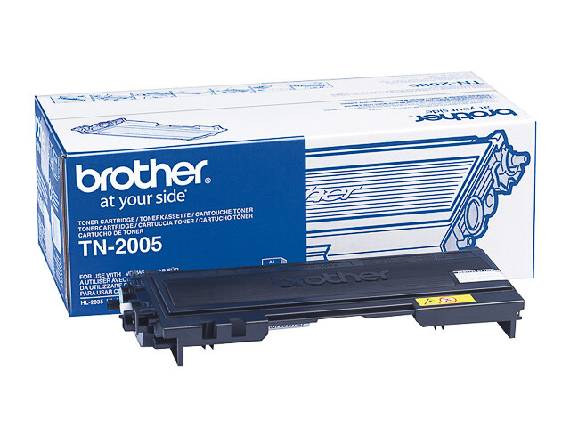 Brother TN-2005 toner noir d'origine pour imprimante TN2005