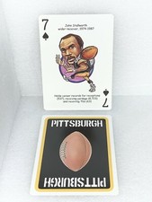 John Stallworth Pittsburgh Steelers Football Vintage Poker Playing Card - A01