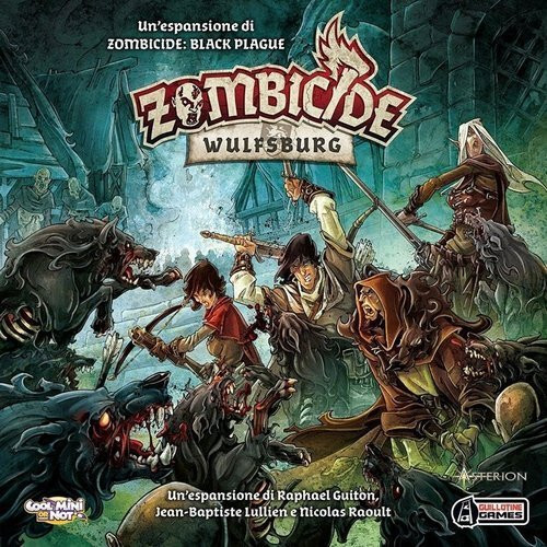 Zombicide Black Plague: Wulfsburg, Gioco da Tavolo, Nuovo, Ed. Italiana