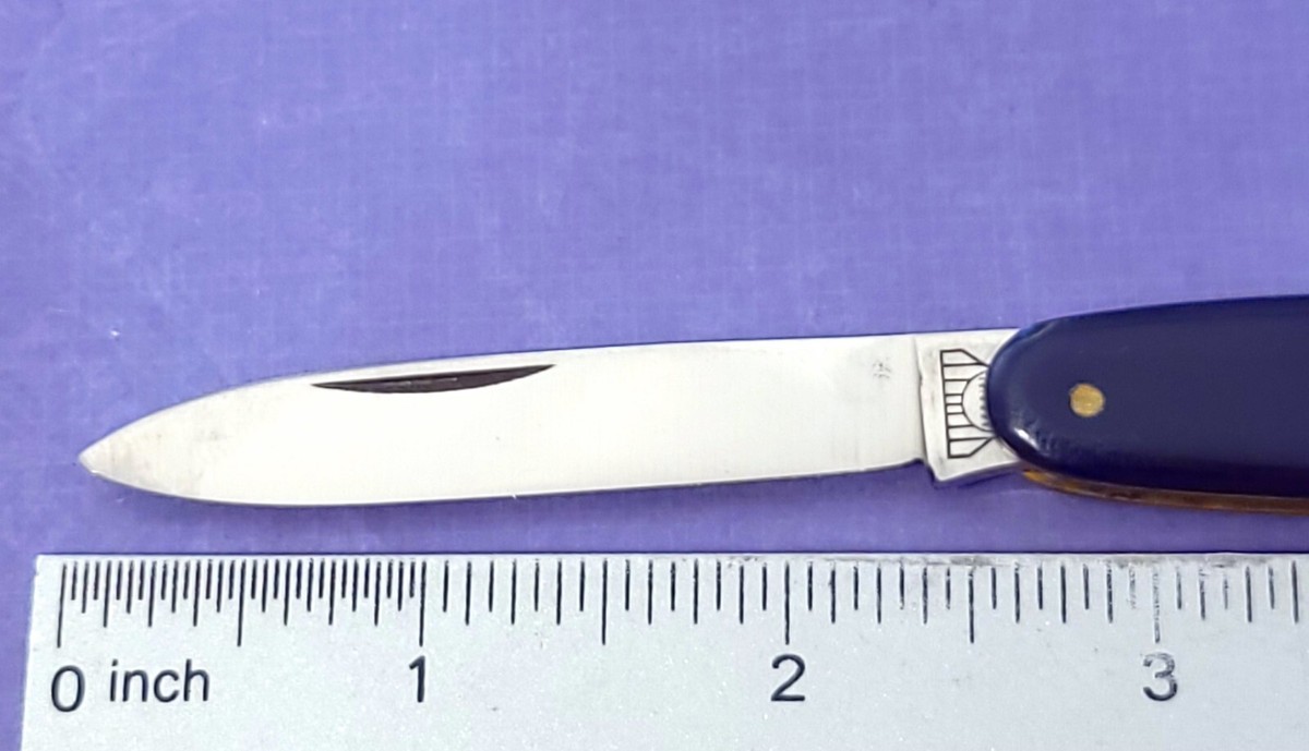 MANN E BRUCKMANN Knife Made in Solingen Germany Smooth Black