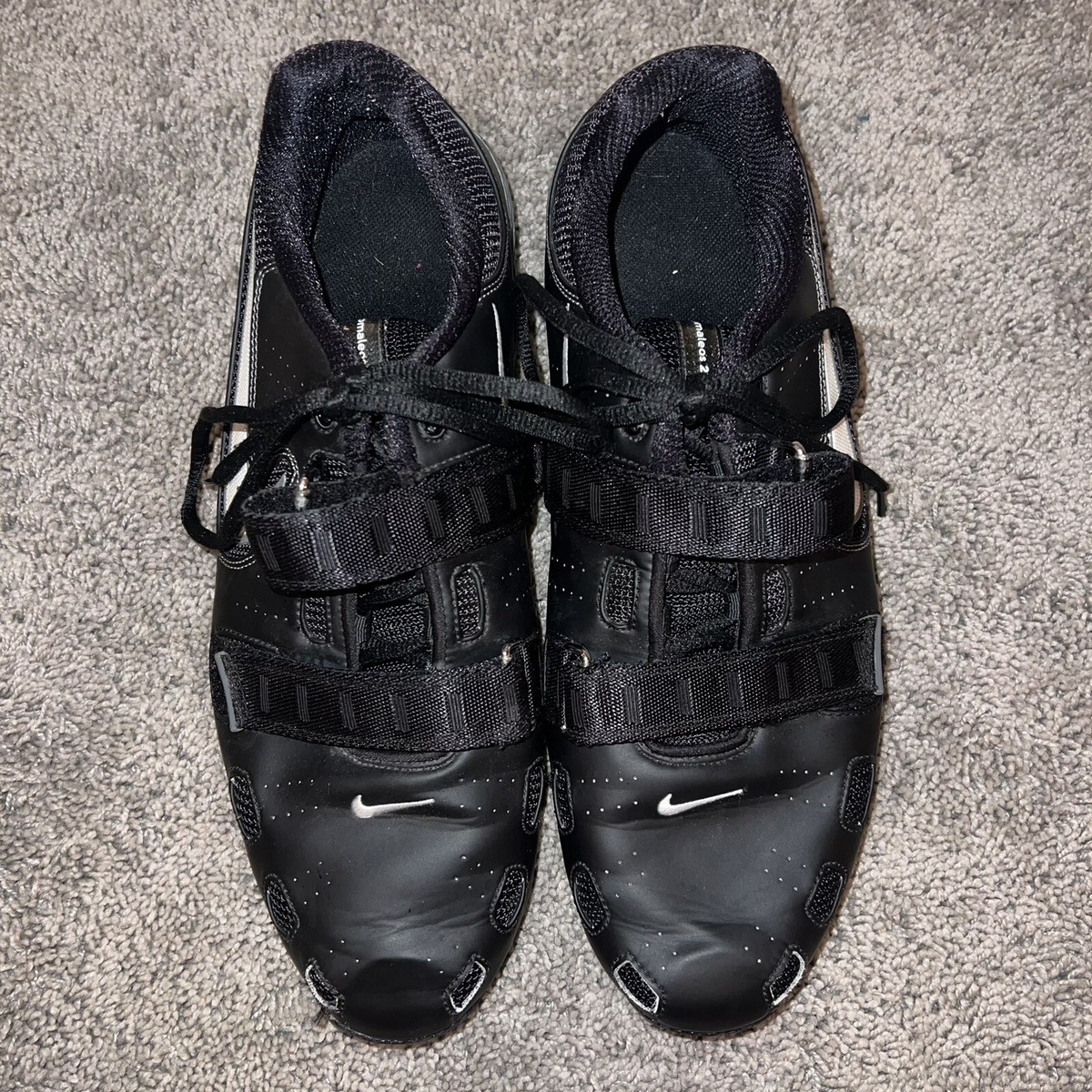 Nike Romaleos 2 Black 476927-001 Power Weightlifting Shoes  display picture 1