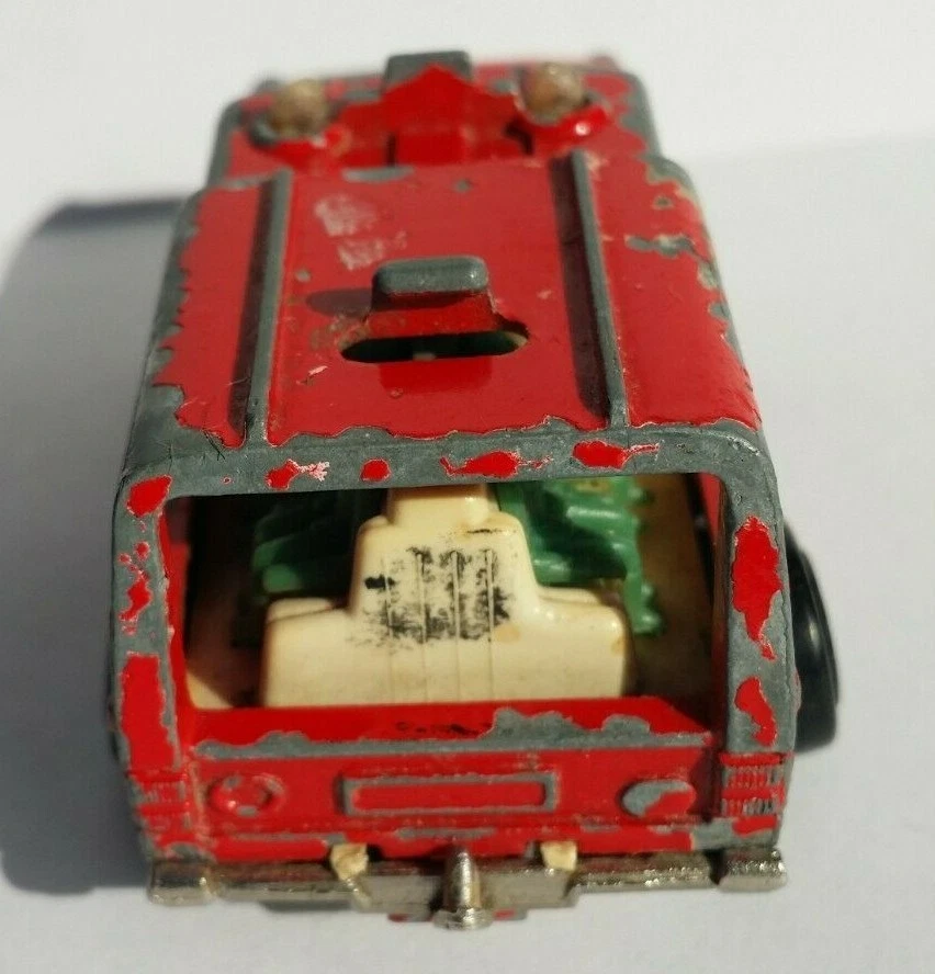 Range Rover Majorette Rojo Pasajeros ECH 1/60 Nº 246 Hecho en Francia 3" Raro Foto 4 de 4