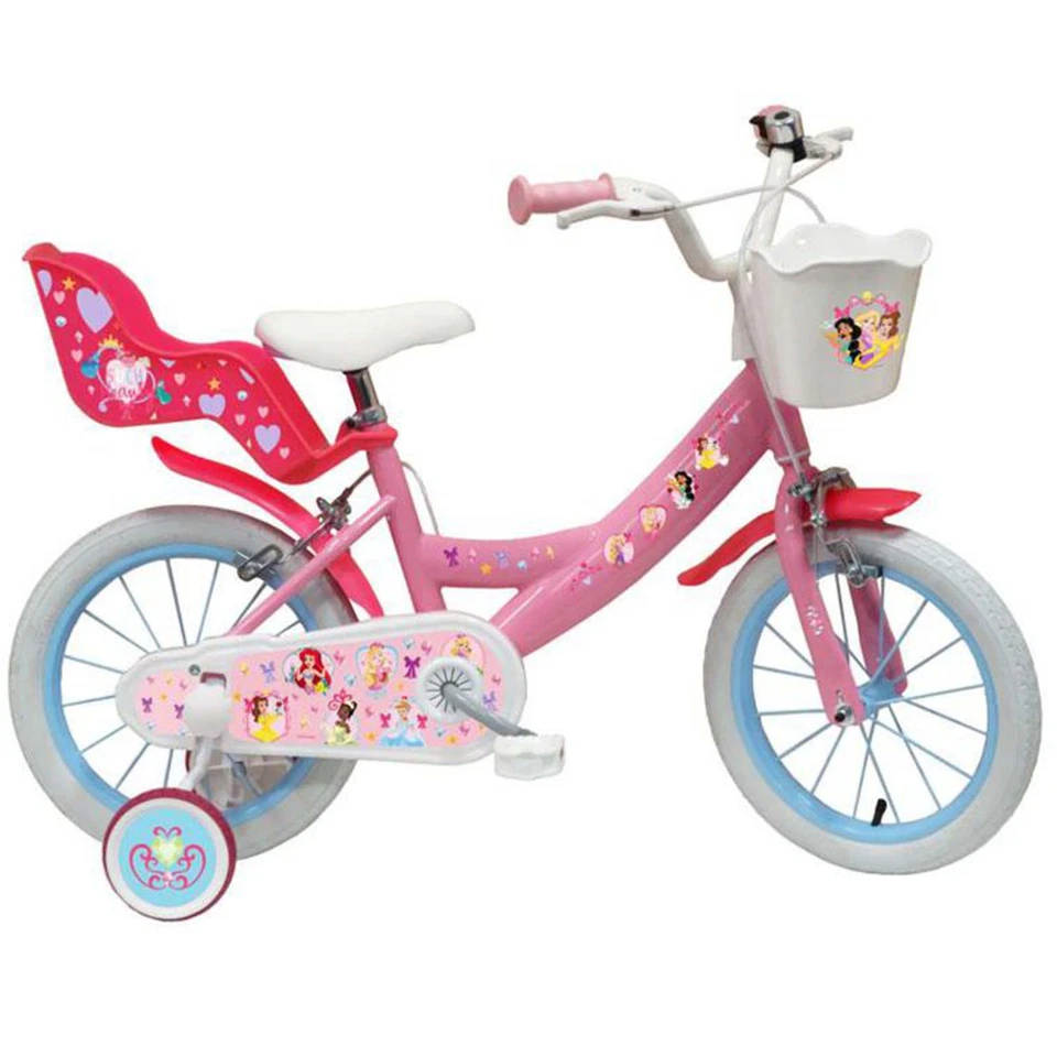 14 Zoll Kinderfahrrad Jungen Mädchen Kleinkind Disney Princess ab 3,5J 100-115cm