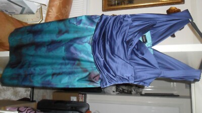ISPIRATO BRAUTMUTTERKLEID GRÜN MULTI GRÖSSE 18