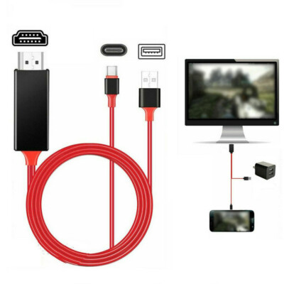 USB Typ-C auf HDMI Konverter Kabel 4K HD TV Adapter für Samsung Huawei Macbook.