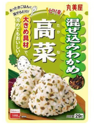 Marumiya Rice Seasoning Furikake Takana leaf vegetable taste 29g from Japan