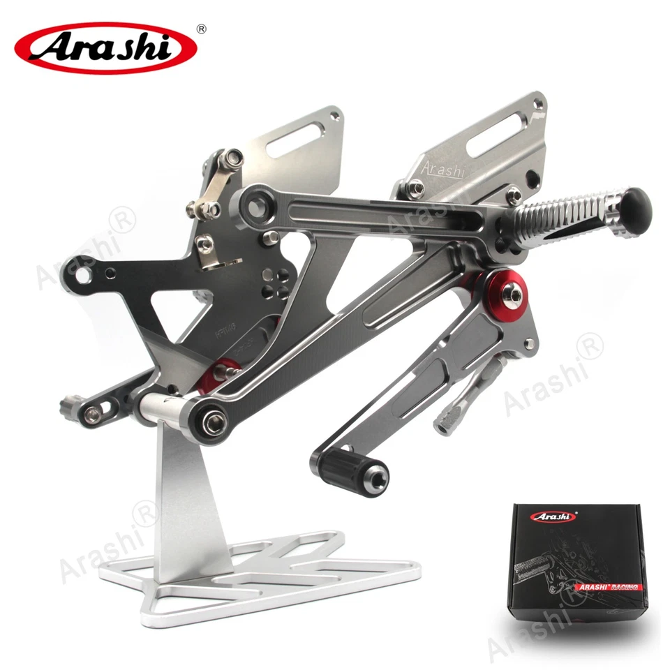 Reposapiés de carreras para Kawasaki Ninja H2 H2R ZXT0 2015-2021 no SX SE estriberas Foto 2 de 4