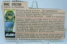 Tripwire 1983  File Card  GI Joe Vintage DC