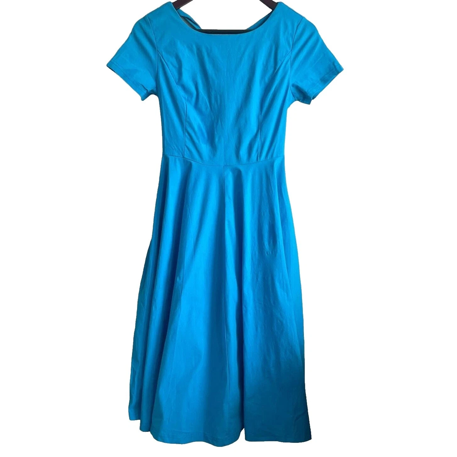 Vestidos sólido vaina 50s Tema