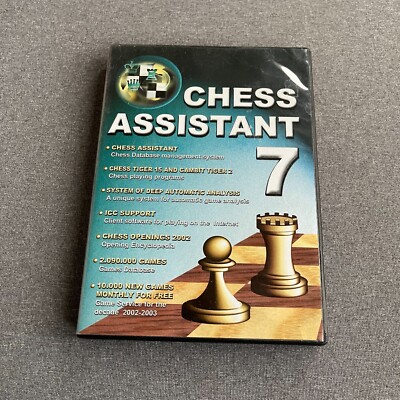 Chess Assistant 7 by Convekta Windows 95/98/2000/NT/ME/XP CD-ROM IBM PC