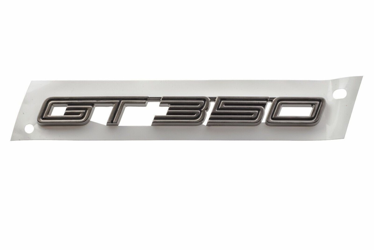15 thru 20 Ford Mustang Shelby GT350 OEM Fender Emblem Nameplate