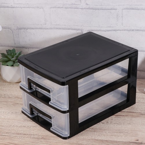 Drawer Storage Cabinet Office Drawers Organizer Plastic Boxes with - Picture 5 of 11