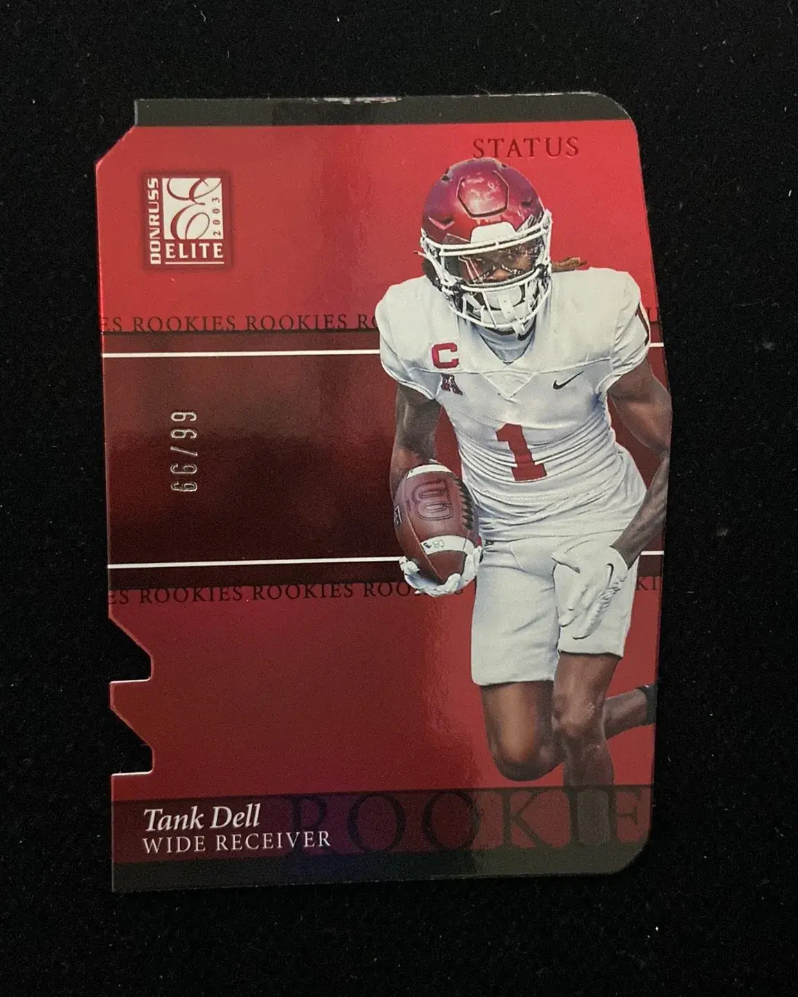 Tank Dell Panini Donruss Elite 2003 Elite Rookies #36 Status Die-Cut