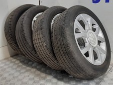 Set Of Genuine 15 Inch VOLKSWAGEN UP LUPO Alloy Wheels & Tyres 1S0601025R 4x100
