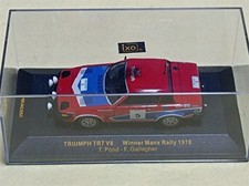 IXO 1/43 TRIUMPH TR7 V8 Winner Manx Rally 1978 Diecast Car