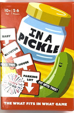IN A PICKLE CARD GAME Educational Award Winning New Sealed Gaming Family Fun