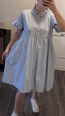 Vivetta Esmeralda dress Light Blie Size 42 Eu Or L Us