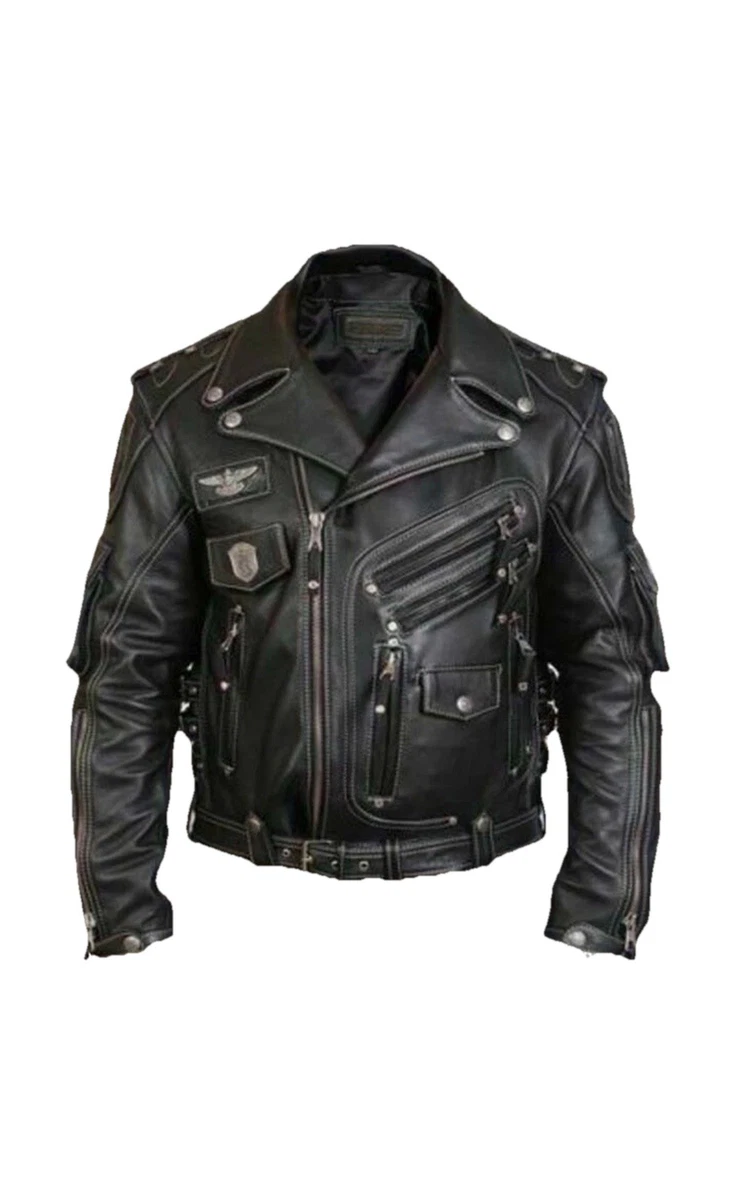 harley davidson leather racing jacket products for sale | eBay