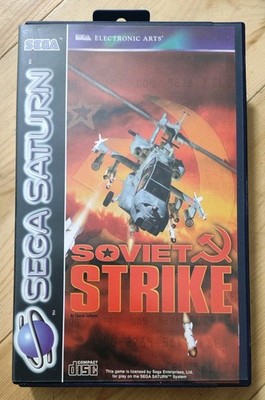 Soviet Strike - Sega Saturn - Spiel in OVP mit Anleitung - Sehr Gut  