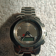 Tissot T-Touch Z 253/353 42mm Ana-Digi Quartz Compass Chronograph Watch