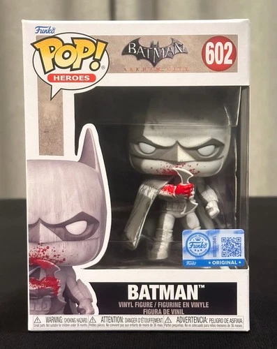 Funko Pop! Batman Arkham City Bloody #602 Gamestop Exclusive W/ Protector