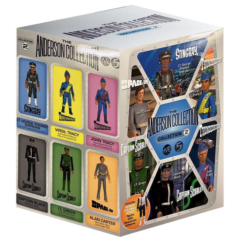 GERRY ANDERSON SERIES 2  3.75" ACTION FIGURES - BRAND NEW