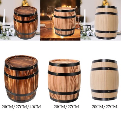 Oak Wine Barrel Retro Whisky Eimer -Spender für Getränke Whisky Cocktail