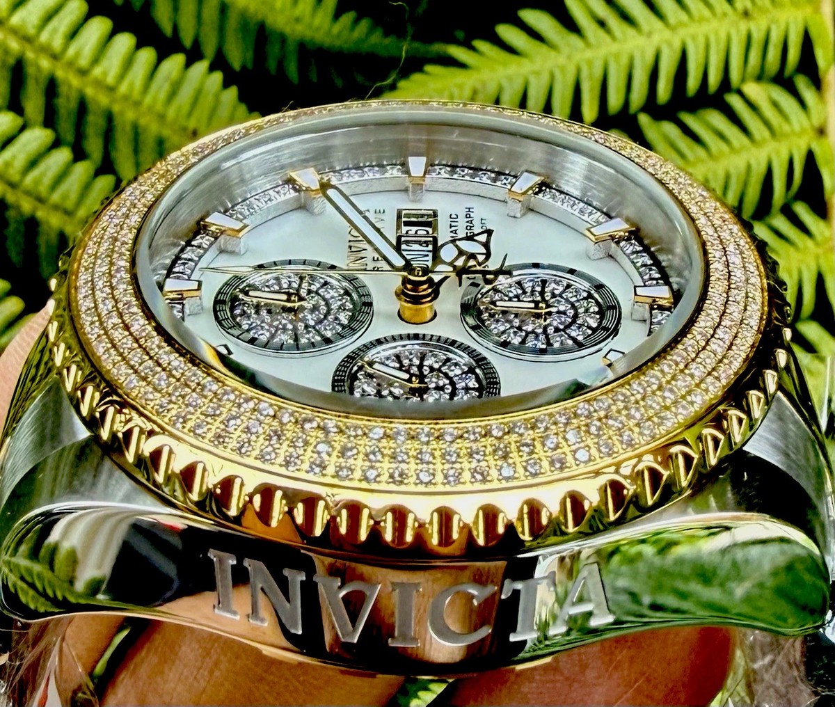 Invicta Men 23289 Pro Diver Elite New 2.45ctw Diamond Swiss 7750
