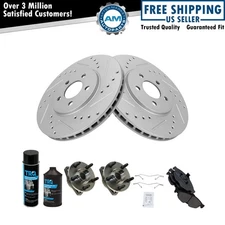 Front Brake Pad & Rotor Kit Fits 01-06 Chrysler 01-05 Dodge