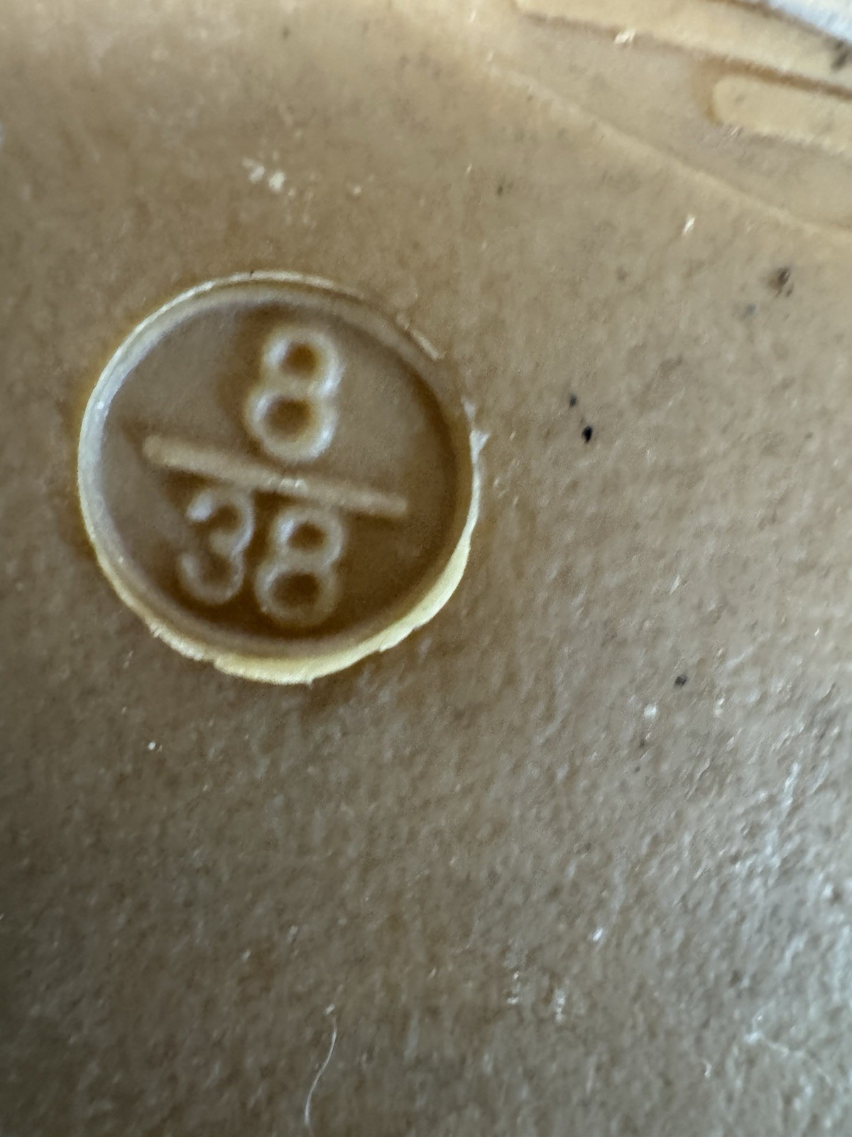 PANTOFOLA D’ORO Ciabatta bambù nuova slip on ORO PUNTA APERTA sandali donna taglia 8