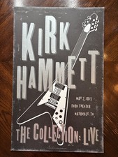 Kirk Hammett Hatch Show Print Nashville 2025 Metallica M72 Collection Live