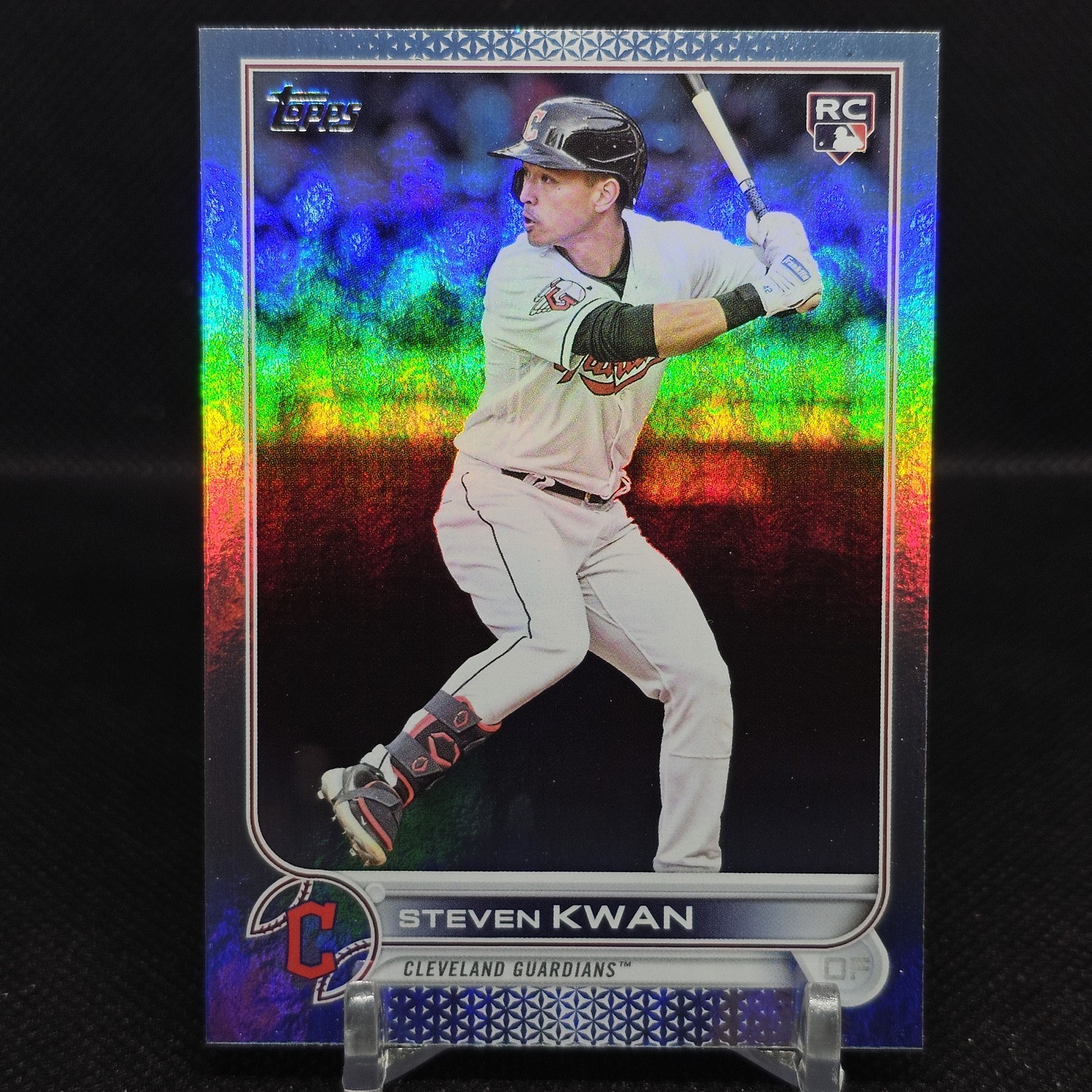 2022 Topps Update #US261 Steven Kwan Rainbow Foil