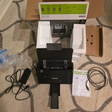 Epson WorkForce ES-500W Wireless Duplex Document Scanner Looks Unused